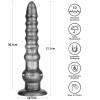 Vibrax Slider Anal Dildo with Vibration King Sized 12.5