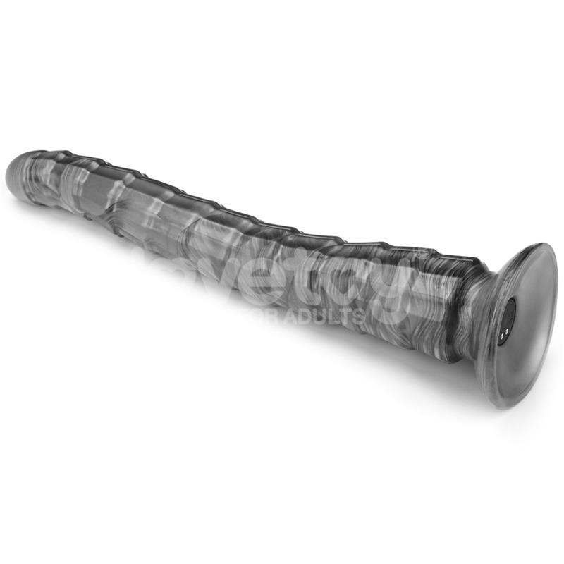 Vibrax Slider Anal Dildo with Vibration King Sized 14.5