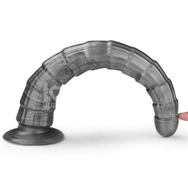 Vibrax Slider Anal Dildo with Vibration King Sized 14.5