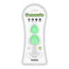 Gemoria Silicone Butt Plug Internal steel ball Glow in Dark