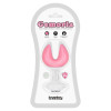 Gemoria Silicone Butt Plug dual crescent-shaped tip Glow Dark