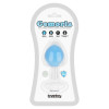 Gemoria Silicone Butt Plug Internal Steel Ball Glow in the Dark
