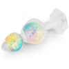 Gemoria Silicone Butt Plug with Crystal Sphere Multicolor