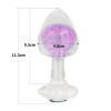 Gemoria Silicone Butt Plug with Crystal Sphere
