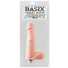 Vibrating Dildo 19 cm Flesh