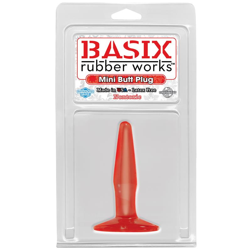 Mini Butt Plug Red