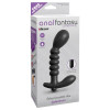 Ribbed Prostate Vibe Black
