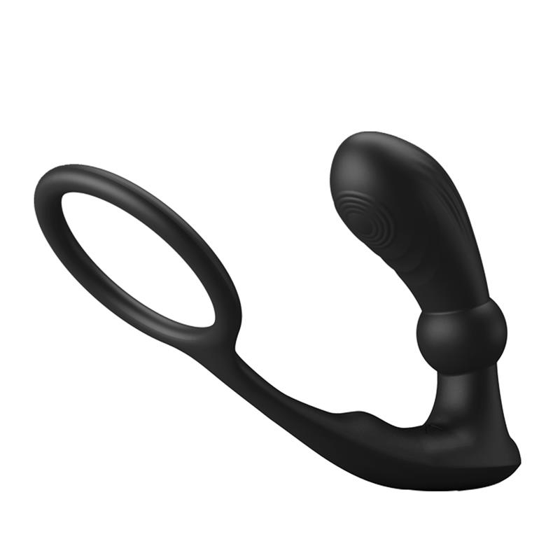 Warren Remote-Controlled Vibrating and Pulsating Anal Plug and Penis Ring