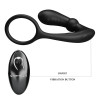 Warren Remote-Controlled Vibrating and Pulsating Anal Plug and Penis Ring