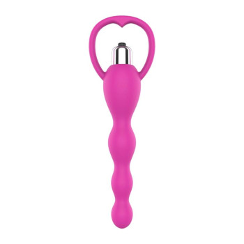 Anal Chain with Vibration Pink
