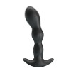 Yale Butt Plug with Vibration Black