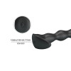Yale Butt Plug with Vibration Black