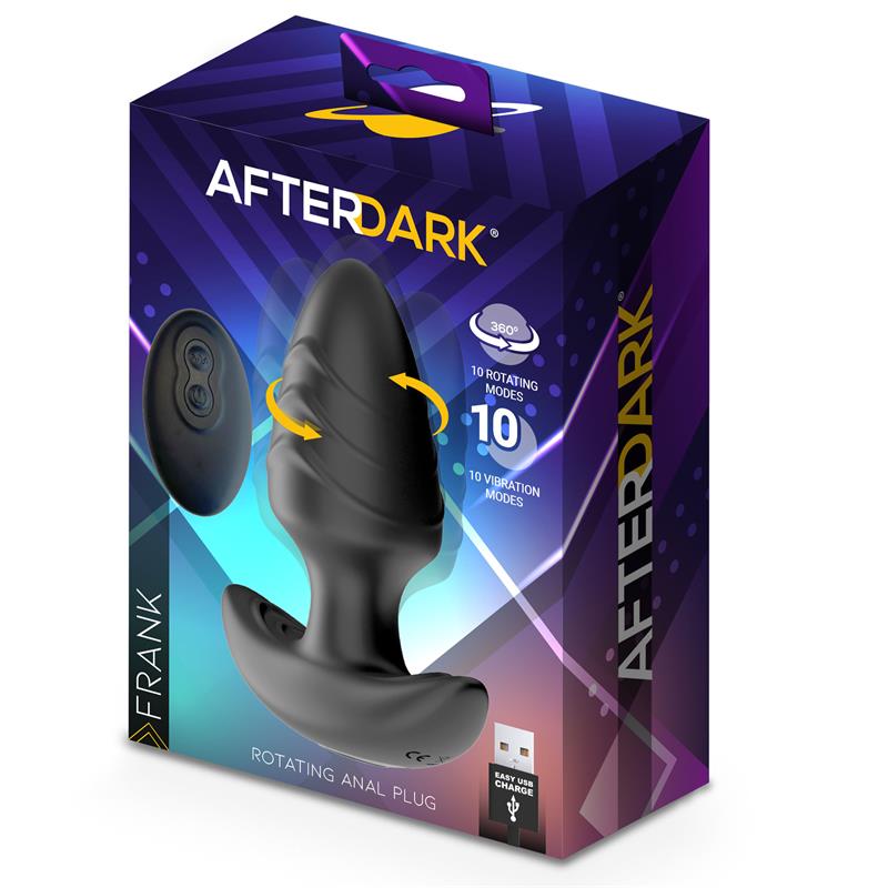 Frank 360? Rotating and vibrating Anal Plug with Remote Control