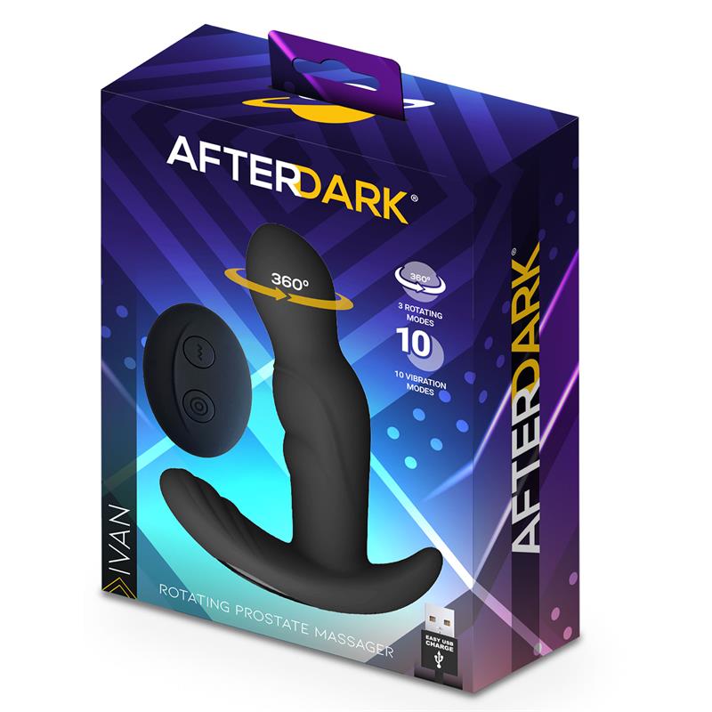 Ivan 360? Rotating and Vibrating Prostate Massager with Remote Control