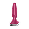 Plug-ilicious 2 Vibrating Butt Plug with Satisfyer Connect App Berry