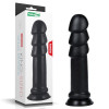 Dildo King Sized Anal Ripples 11.25 Black
