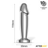 Sarmy Anal Plug with Vibration Magnetic USB Size M