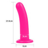Stimulator Holy Dong 5.5 Liquid Silicone Pink