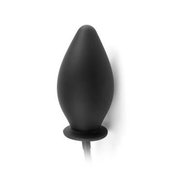 Inflatable Silicone Plug - Colour Black