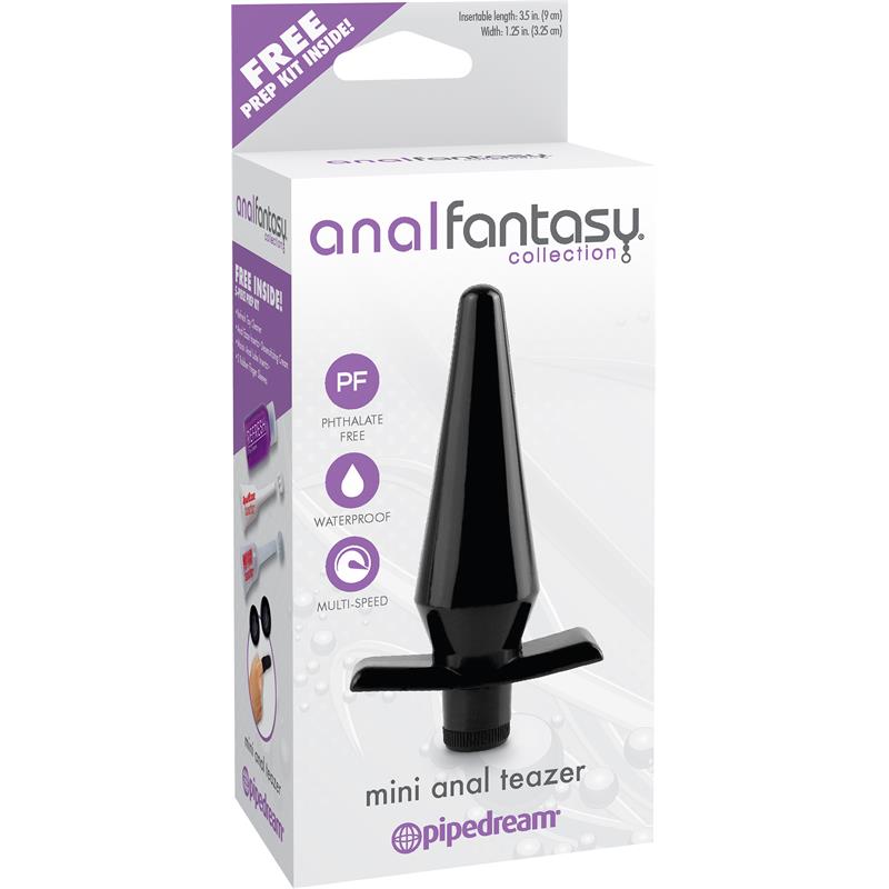 Mini Anal Plug Teazer Black