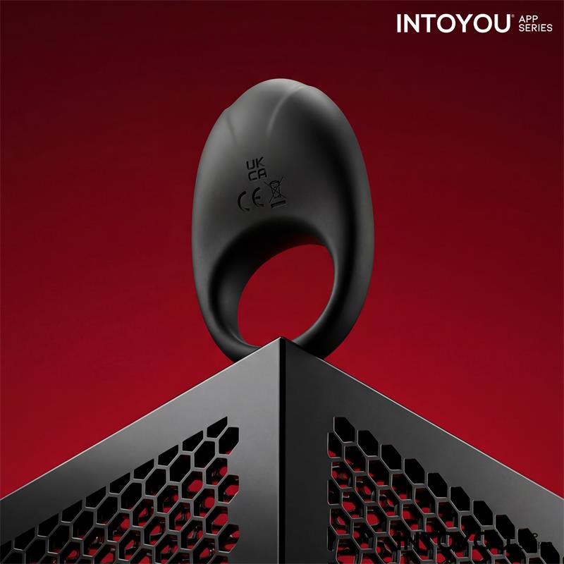 Ringo Vibrating Ring with App Unibody Black