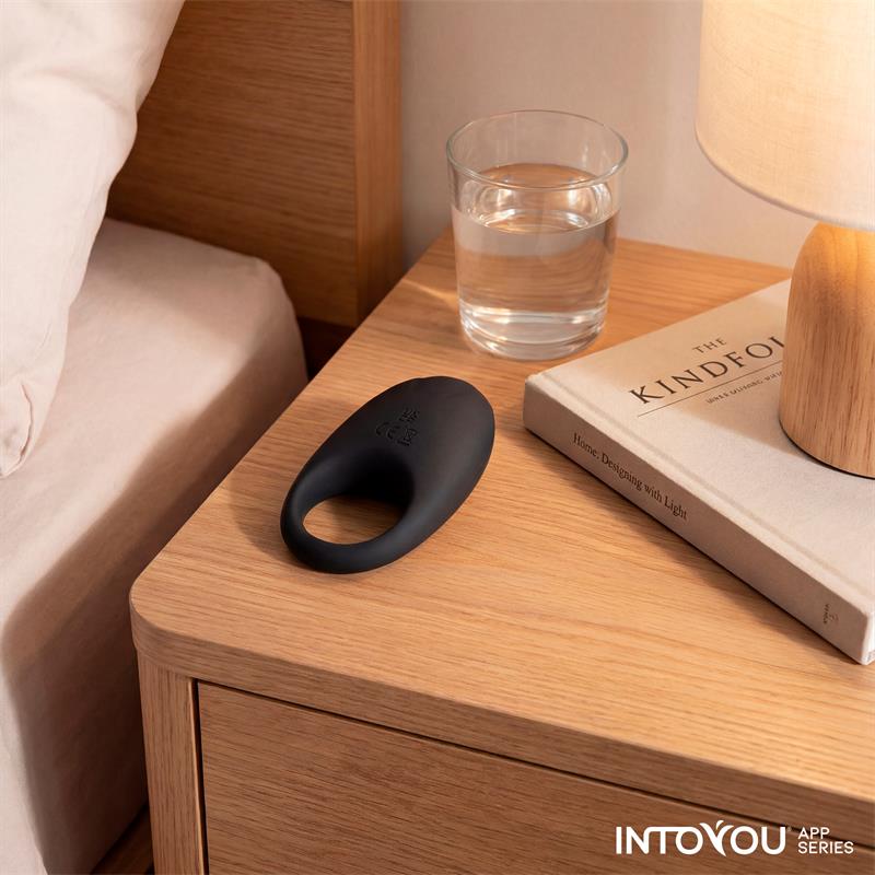 Ringo Vibrating Ring with App Unibody Black
