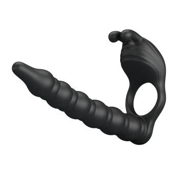Blackney Cock Ring Vibrator Plug Silicone
