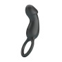 Trae Vibrating Cock Ring USB  Black
