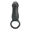 Trae Vibrating Cock Ring USB  Black