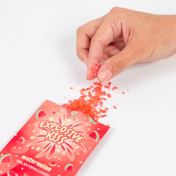 Explosive Oral Sex Popping Candies - Single Unit Watermelon Flavor
