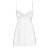 871-CHE-2 Chemise and Thong White