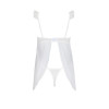 Milagros Chemise and Thong White