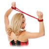 Silk Rope Love Cuffs Red