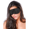 Satin Love Mask Black