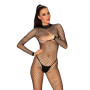 Fishnet Long Sleeve Catsuit  XL/XXL
