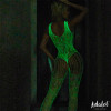 Beatrice Bodystocking Glow In Dark One Size