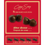 Red Box of 8 Dark Chocolate Tits-Shaped Candies 8 units