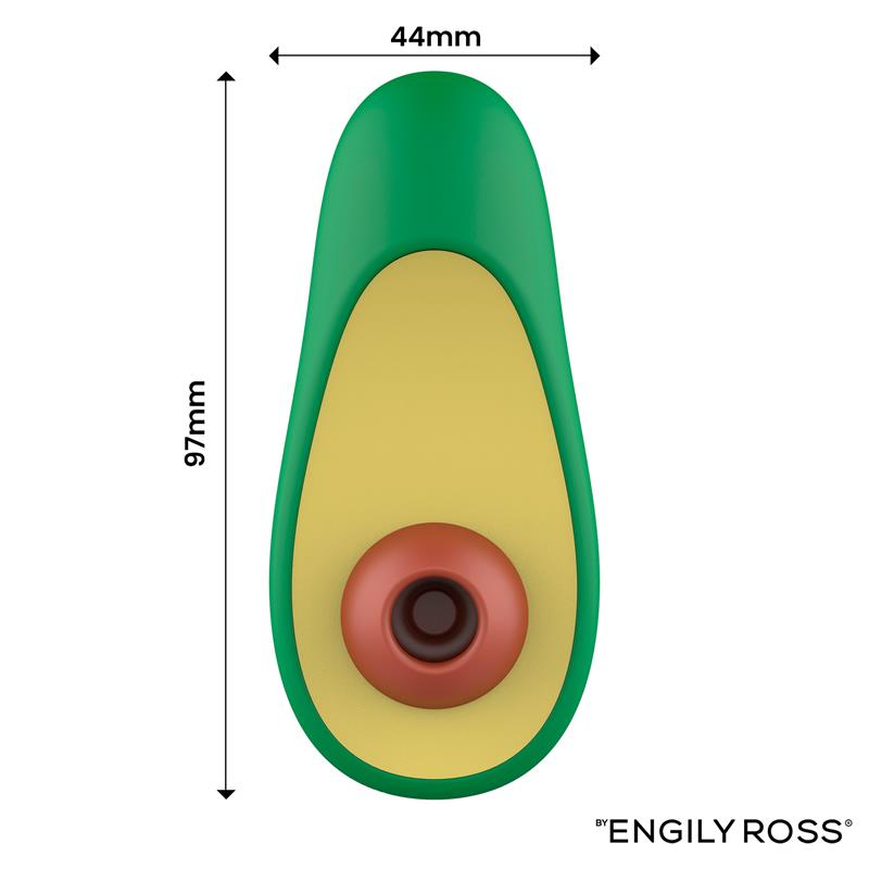 Avocado Clitoral Stimulator with Suction