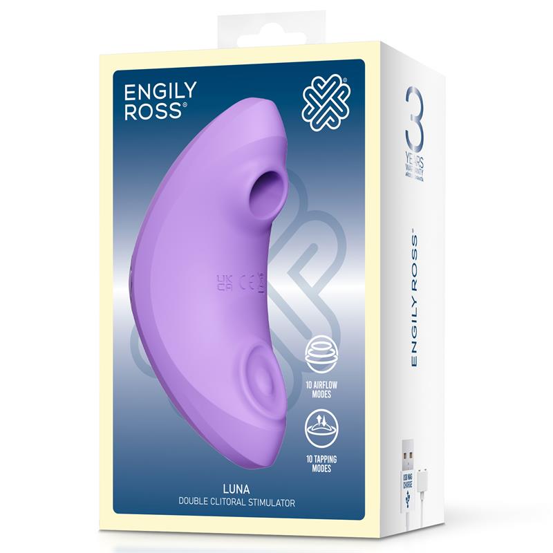 Luna Clitoral Stimulator with Suction and Pulsation