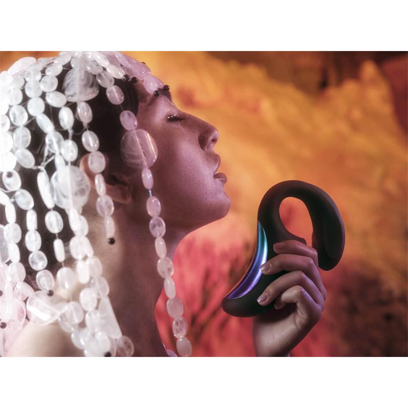 Enigma Doble Sonic Clitoris Sucker with APP Black