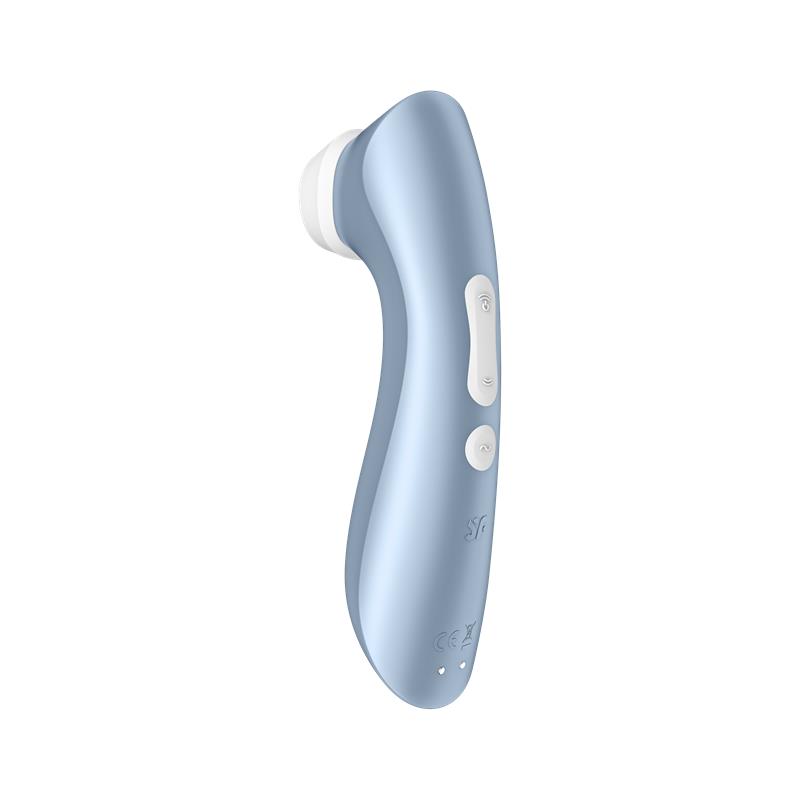 Pro 2+ Clitoris Sucker with Vibration Blue