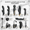 Luxury Set Queens with 12 Toys Black and 18k Gold