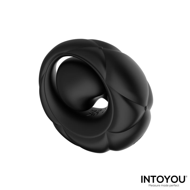 Torus Vibrating Ring with Clitoral Ball and Remote Control USB