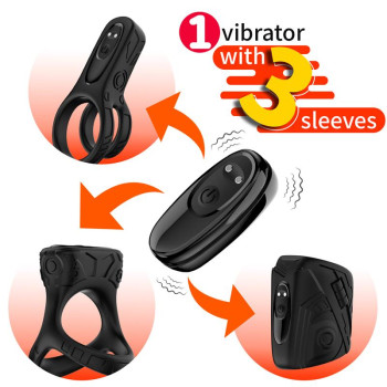 Set with Penis Ring and Male Masturbator