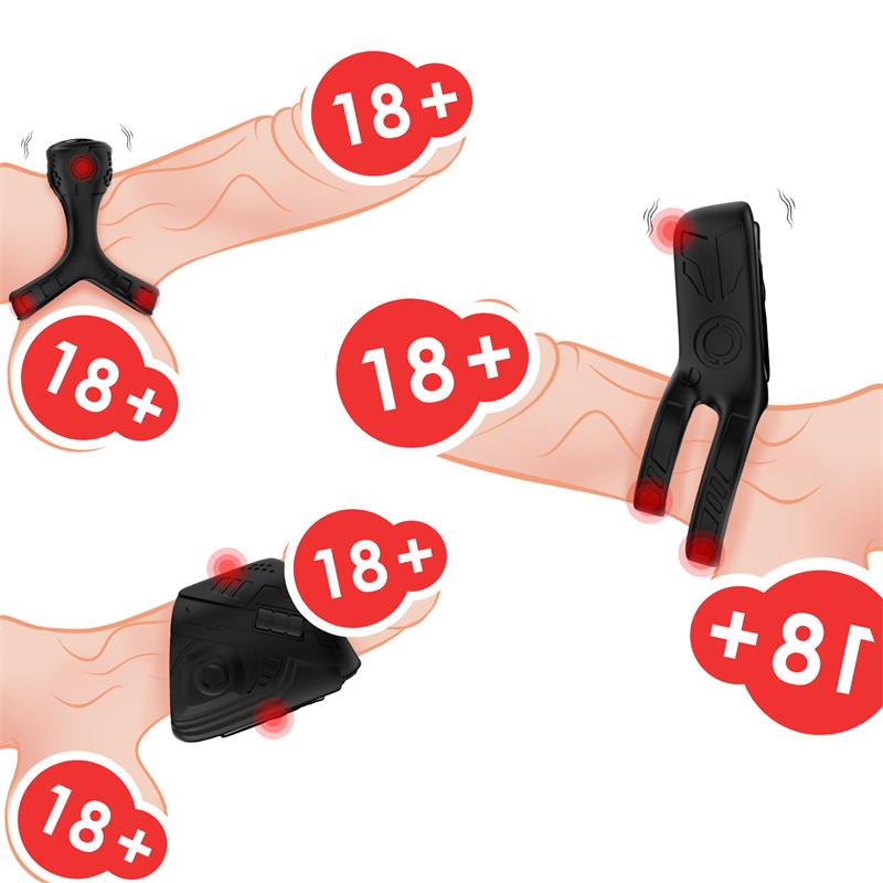 Set with Penis Ring and Male Masturbator