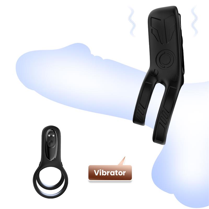 Mecha-style Vibrating Penis Ring