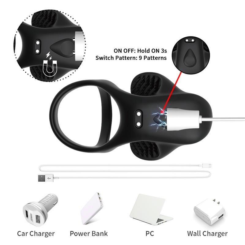 Ball Pack and Penis Vibrating Ring