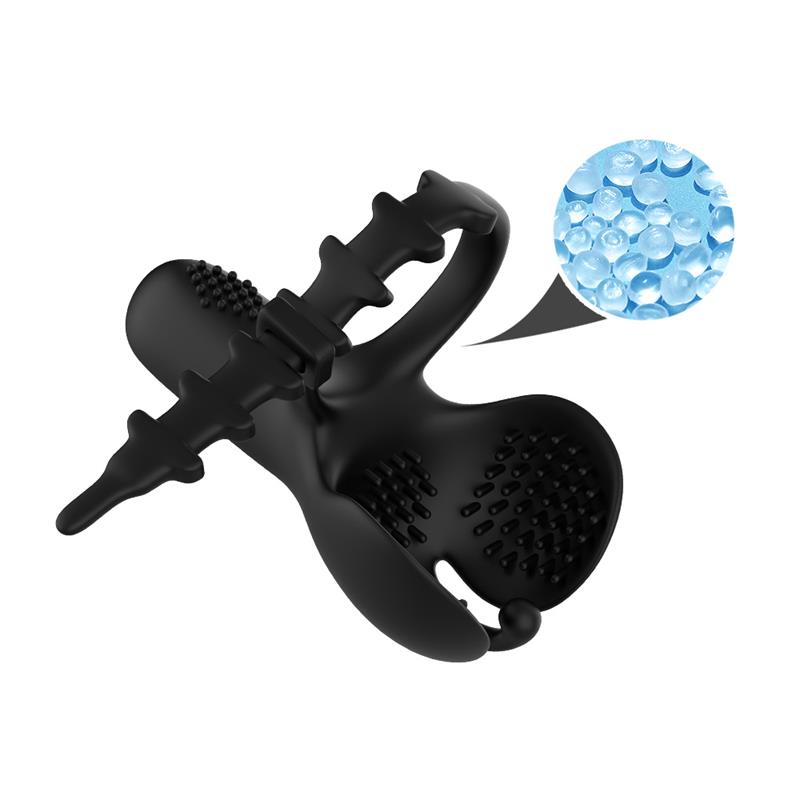 Ball Pack and Penis Vibrating Ring Adjustable