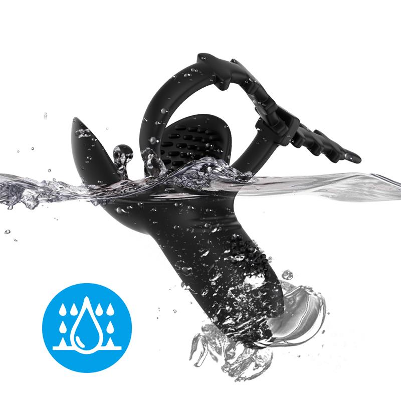 Ball Pack and Penis Vibrating Ring Adjustable