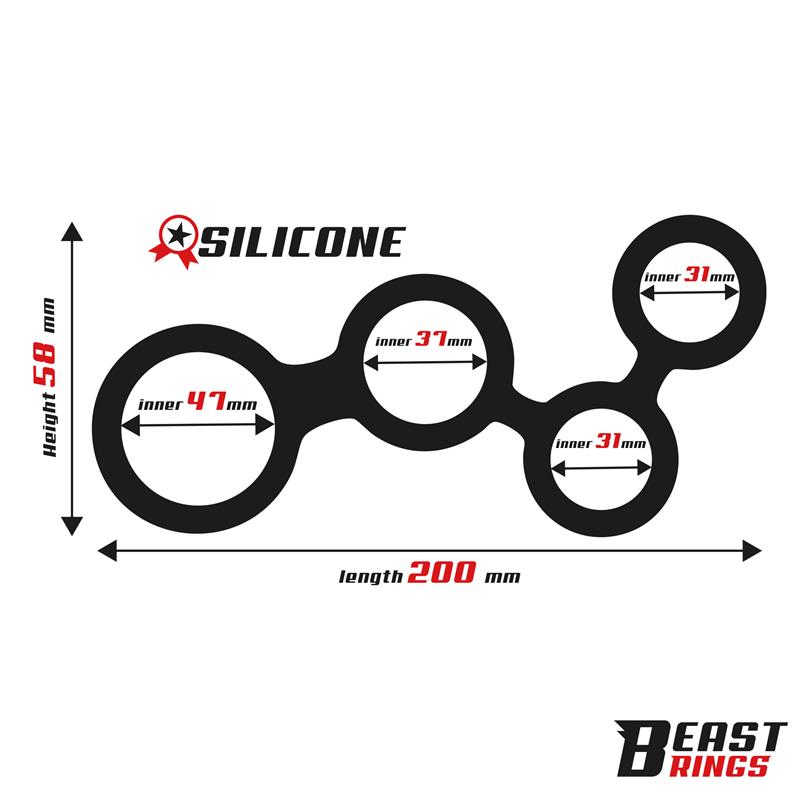 Multicockring Silicone 47 mm